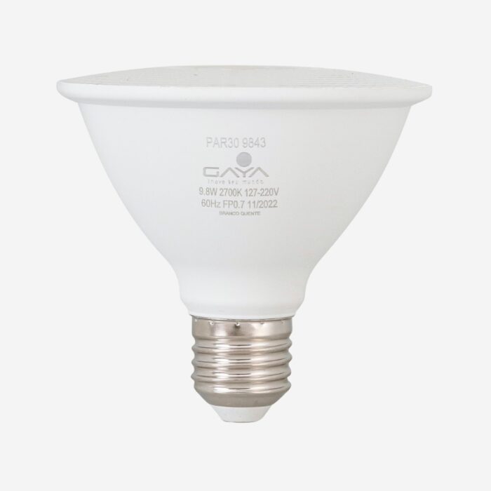 LAMPADA LED PAR30 9,8W 700LM BV 2700K - GAY Xª