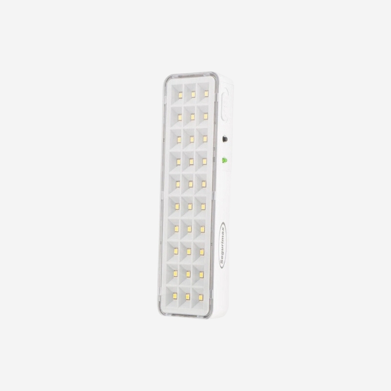 LUMINARIA DE EMERGENCIA 30 LEDS SUPER SLIM - SEG Xª