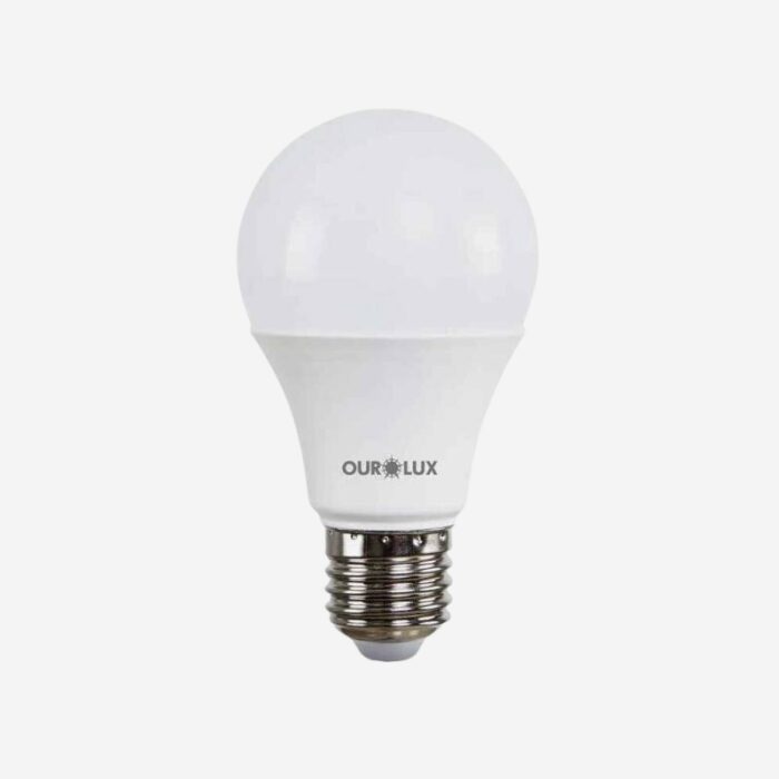 KIT 10 LAMPADAS BULBO SUPERLED OURO 9W BIV 6500K - OUR