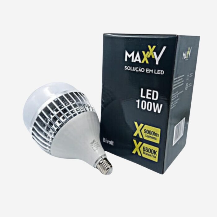 LAMPADA BULBO 100W E27 6500K - MAX-1228 - Xª