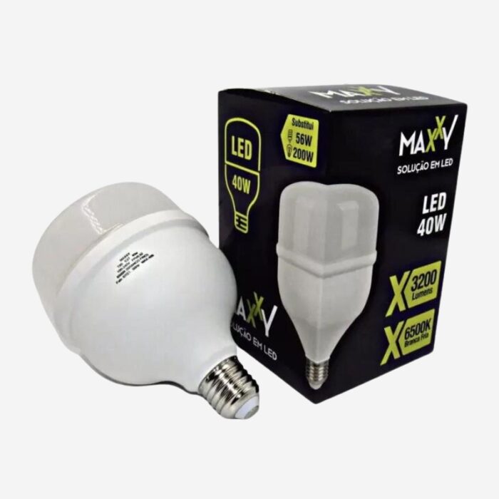 LAMPADA BULBO 40W 6500K - MAX-0406 - Xª