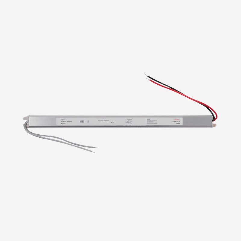 FONTE SLIM P/FITA DE LED 7067 IP20 24V 1,5A/36W - NOR Xª