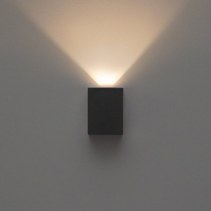 Arandela Led Effekt 4w 240lm 3000k Bivolt Ip65 Preto- Stella