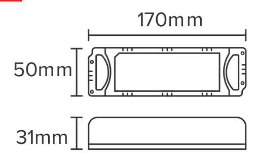 Fonte Driver 12V 50W 4,16A para Fita LED Bivolt – Brilia