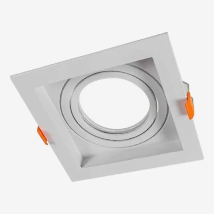 SPOT RECUADO EMBUTIR QUADRADO PAR20 BRANCO 31235 - N+M Xª