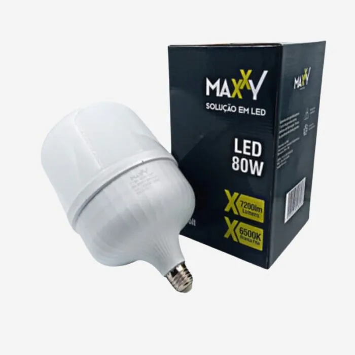 LAMPADA BULBO 80W E27 6500K - MAX-2227 - Xª