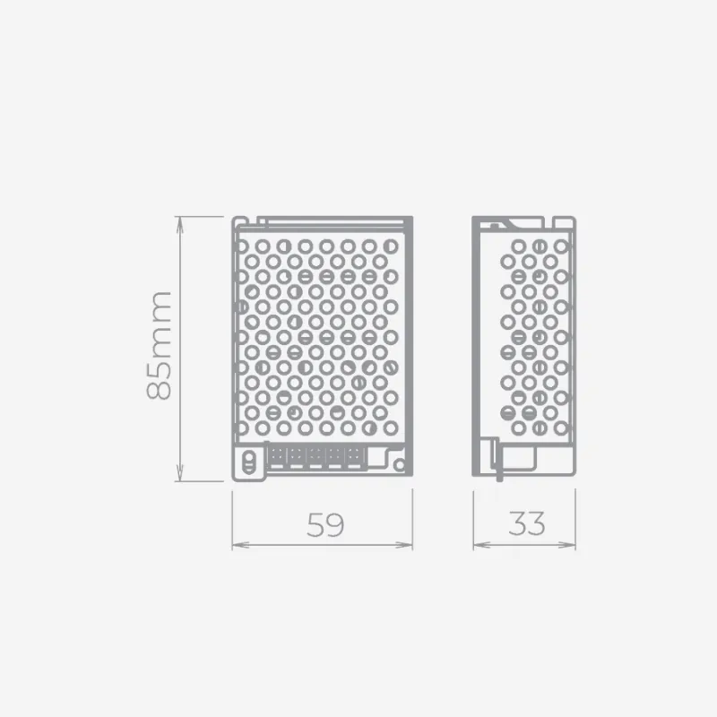 Fonte Eco 36w 12v Para Fita Led - Stella