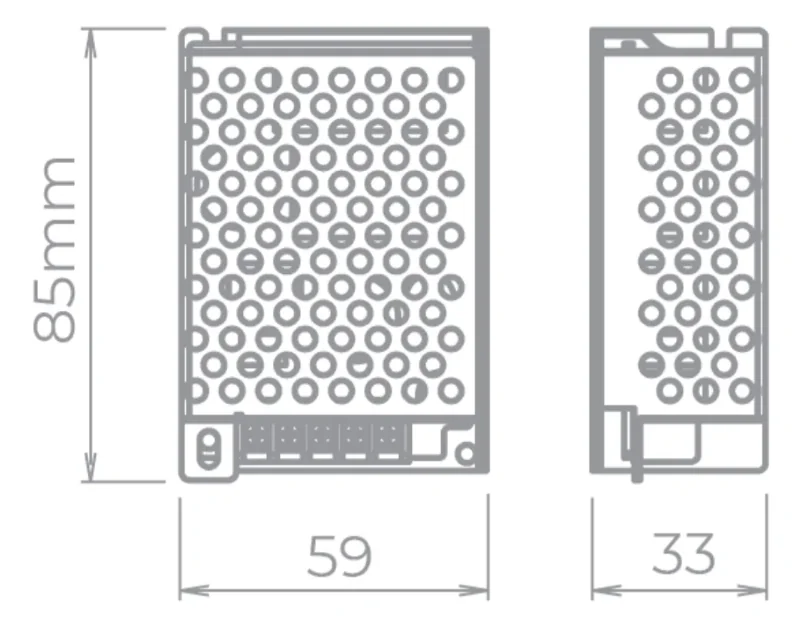 Fonte Eco 36w 12v Para Fita Led - Stella