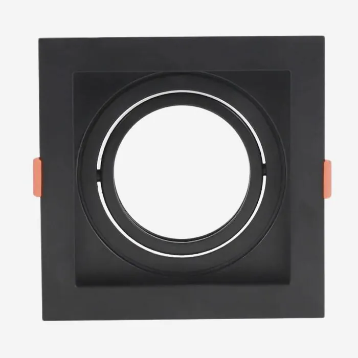 Spot de Embutir Flea Quadrado Par20 Preto - Nordecor